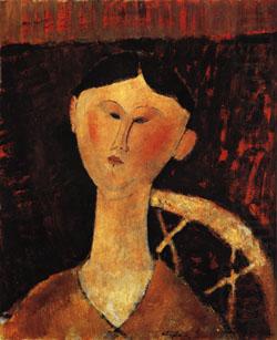 Amedeo Modigliani Portrait of Mrs. Hastings